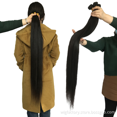 40 inch brazilian human hair raw cambodian hair, 100% virgin 8 to 40 inch human hair, organic remy 40 inch virgin hair